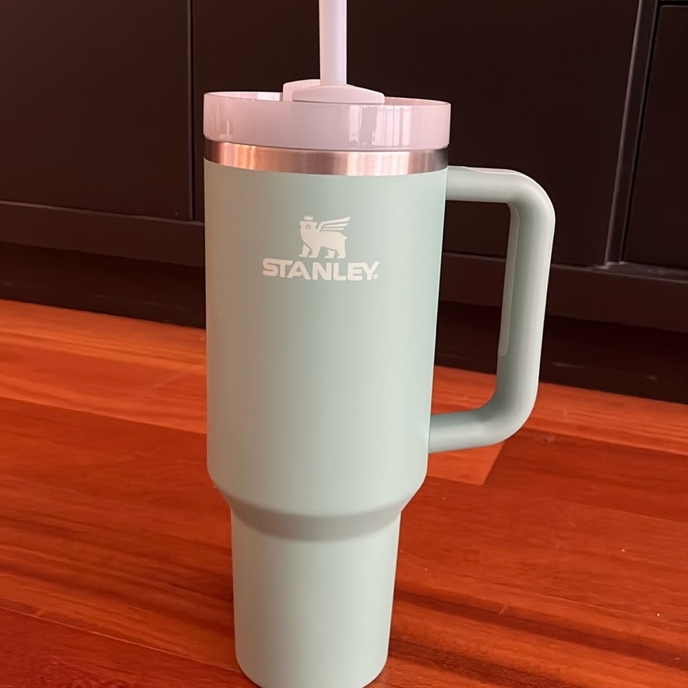 NWT Stanley 40 oz. Quencher H2.0 FlowState Tumbler- Eucalyptus
